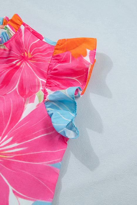 Floral Daydream Sleeveless Blouse | S-XL
