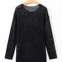  Crochet Open-Knit Sweater Top | S-XL