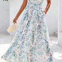 Tropical Bloom One-Shoulder Maxi Dress | S-XL