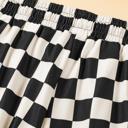 Checkered Elastic Waist Casual Shorts | S-XL
