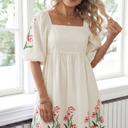  Boho Floral Print Puff Sleeve Dress | S-XL