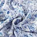  Floral Square-Neck Ruffle Sleeve Blouse | S-XL