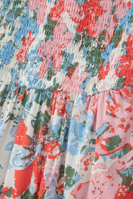 Meadow Bloom Flutter Sleeve Dress | S-XL