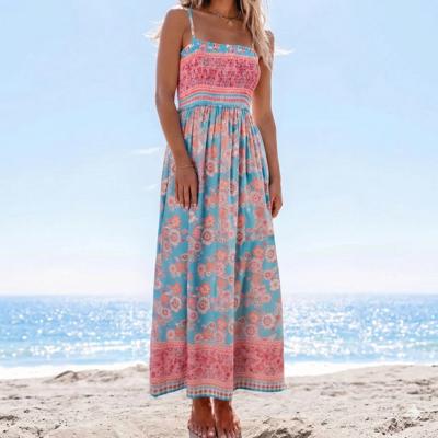 Summer Bohemian Strap Maxi Dress | S-XL