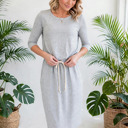  Easy 2 Tone Waist String Dress | S-XL
