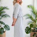  Easy 2 Tone Waist String Dress | S-XL