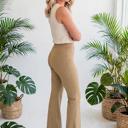  High-Waisted Regular Fit Full-Length Pants | S-XL