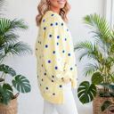  Polka Dot Loose-Fit Long Sleeve Top | S-XL