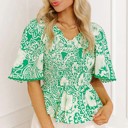 Sweet Bloom Smocked Blouse | S-XL