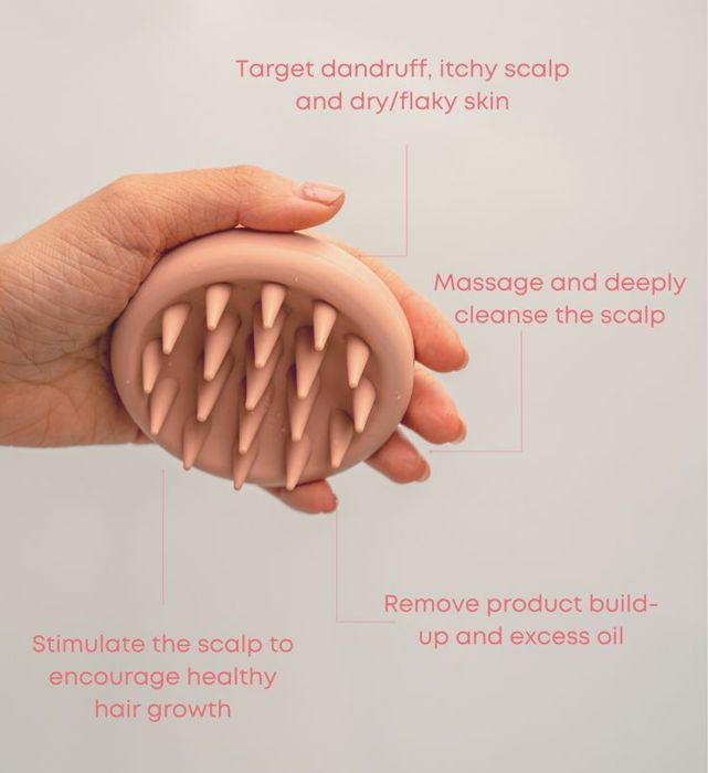 Scalp Scrubber | Silicone Scalp Massager Brush