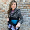 Cowhide W/ Turquoise Leather Pocket Neoprene Beach Tote