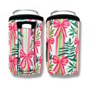 Christmas Bows 12oz Can Handler 12oz Stubby Can Handler