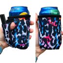 Watercolor Leopard 12oz Can Handler 12oz Stubby Can Handler