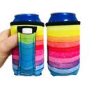 Rainbow 12oz Can Handler 12oz Stubby Can Handler