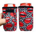 Leopard Lips 12oz Can Handler 12oz Stubby Can Handler