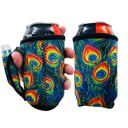 Peacock Feathers 12oz Can Handler 12oz Stubby Can Handler