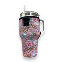 Teacher Back To School 25-35oz Handled Tumbler Carrying Sleeve 25-35oz Handled Tumbler Carrying Sleeve