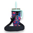 Bright Flamingo 25-35oz Handled Tumbler Carrying Sleeve 25-35oz Handled Tumbler Carrying Sleeve
