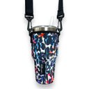 Watercolor Leopard 25-35oz Handled Tumbler Carrying Sleeve 25-35oz Handled Tumbler Carrying Sleeve