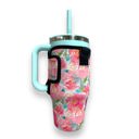 Summer Blooms 25-35oz Handled Tumbler Carrying Sleeve 25-35oz Handled Tumbler Carrying Sleeve