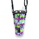 Purple Tie Dye 25-35oz Handled Tumbler Carrying Sleeve 25-35oz Handled Tumbler Carrying Sleeve