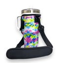 Purple Tie Dye 25-35oz Handled Tumbler Carrying Sleeve 25-35oz Handled Tumbler Carrying Sleeve