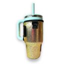 Glimmering Gold 25-35oz Handled Tumbler Carrying Sleeve 25-35oz Handled Tumbler Carrying Sleeve