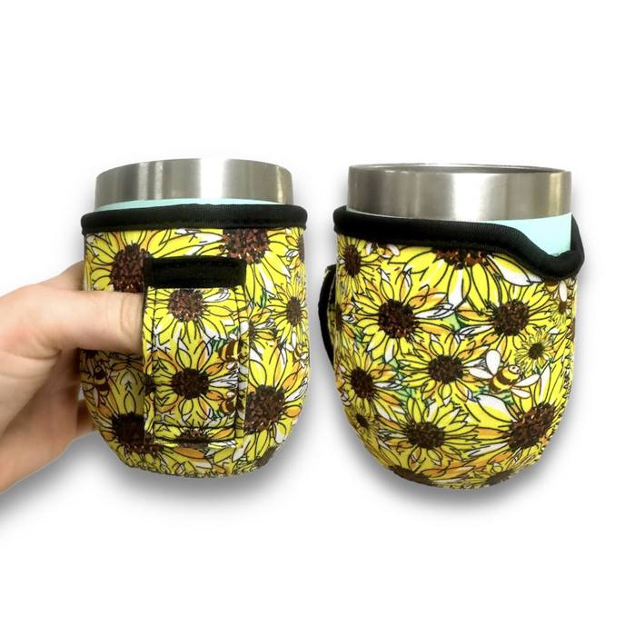 Small Coffee & 12oz Stemless Wine Handler