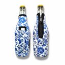 Porcelain Bloom Bottleneck Handler 12oz Bottleneck Handler
