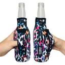 Watercolor Leopard Bottleneck Handler 12oz Bottleneck Handler