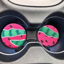 Watermelon Car Coasters Neoprene Car Coasters (Set of 2)