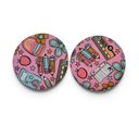 Teacher Back To School Car Coasters Neoprene Car Coasters (Set of 2)