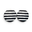 Stripes Car Coasters Neoprene Car Coasters (Set of 2)