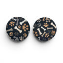 Puppy Paws Car Coasters Neoprene Car Coasters (Set of 2)