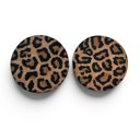 Leopard Car Coasters Neoprene Car Coasters (Set of 2)
