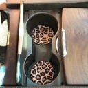 Leopard Car Coasters Neoprene Car Coasters (Set of 2)