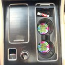 Stay Trippy Little Hippie Car Coasters Neoprene Car Coasters (Set of 2)