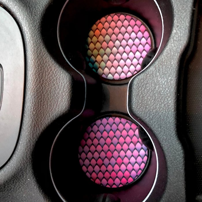 Neoprene Car Coasters (Set of 2)