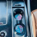 Beach Babe Car Coasters Neoprene Car Coasters (Set of 2)