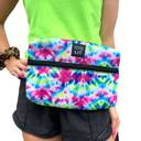 Purple Tie Dye Fanny Waist Tote Fanny Waist Tote