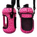 Pink on Pink Leopard 64oz Half Gallon Carrying Sleeve 64oz Half Gallon Carrying Sleeve64