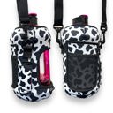 Black and White Cow Print 64oz Half Gallon Carrying Sleeve 64oz Half Gallon Carrying Sleeve64