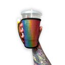Iridescent Rainbow Large Bottomless Handler Large Bottomless Handler