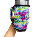 Purple Tie Dye Large Bottomless Handler Large Bottomless Handler