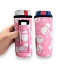 Snowman Slim Can Handler 12oz Pocketed Slim Can Handler