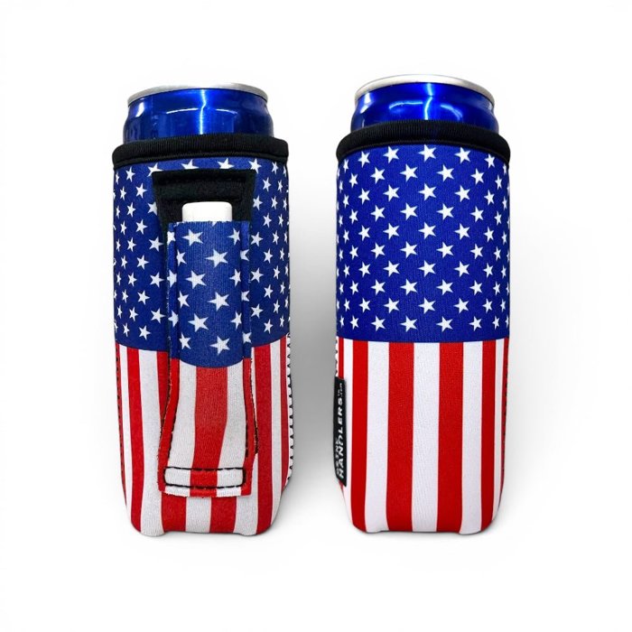 12oz Pocketed Slim Can Handler