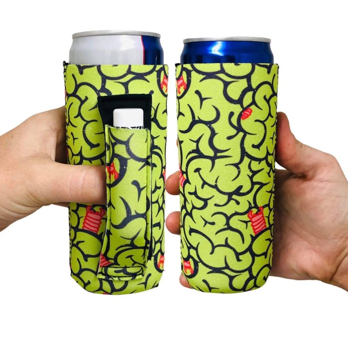 12oz Pocketed Slim Can Handler