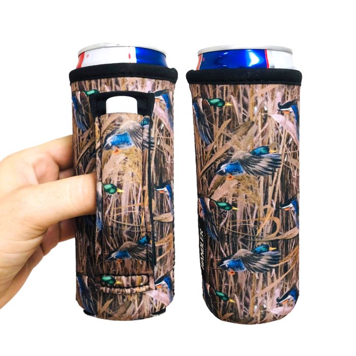 12oz Pocketed Slim Can Handler