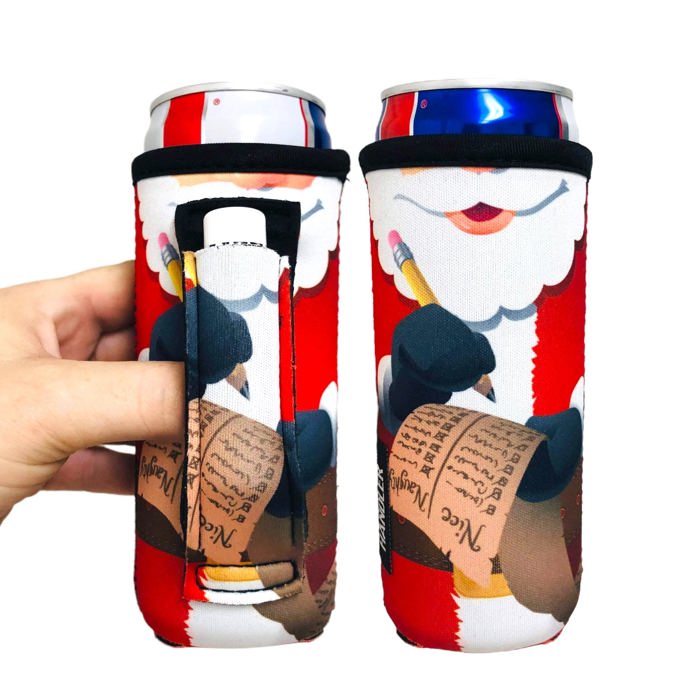 12oz Pocketed Slim Can Handler