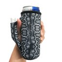 Snakeskin Slim Can Handler 12oz Pocketed Slim Can Handler